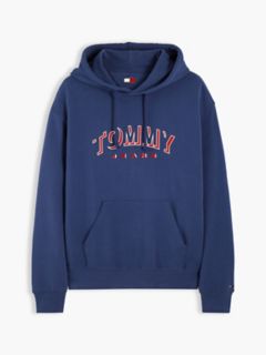 Tommy Jeans Shadow Logo Hoodie — Basic Navy 5