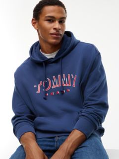 Tommy Jeans Shadow Logo Hoodie — Basic Navy 3