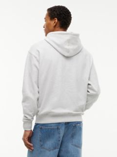 Tommy Jeans Shadow Logo Hoodie — Ice Grey Heather 4