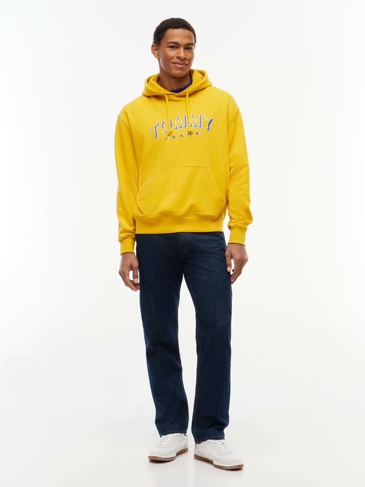 Tommy Jeans Shadow Logo Hoodie — Countryside Yellow