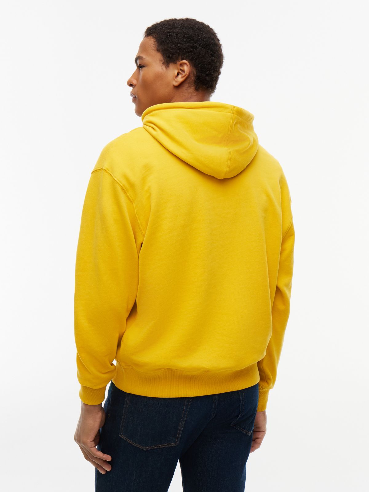 Tommy Jeans Shadow Logo Hoodie — Countryside Yellow