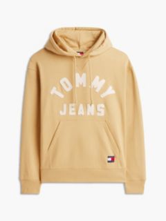Tommy Jeans Tommy Arch Logo Hoodie — Sandy Beige 5