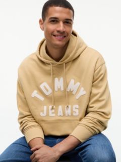 Tommy Jeans Tommy Arch Logo Hoodie — Sandy Beige 3