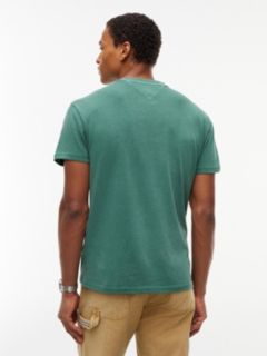 Tommy Jeans Varsity Logo T-Shirt — Velvet Green 4