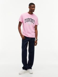 Tommy Jeans Varsity Logo T-Shirt — Rose Tea 2