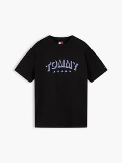 Tommy Jeans Shadow Logo T-Shirt — Black 5