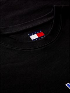 Tommy Jeans Shadow Logo T-Shirt — Black 6