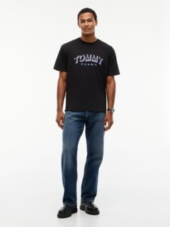 Tommy Jeans Shadow Logo T-Shirt — Black 2