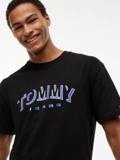 Tommy Jeans Shadow Logo T-Shirt — Black 3