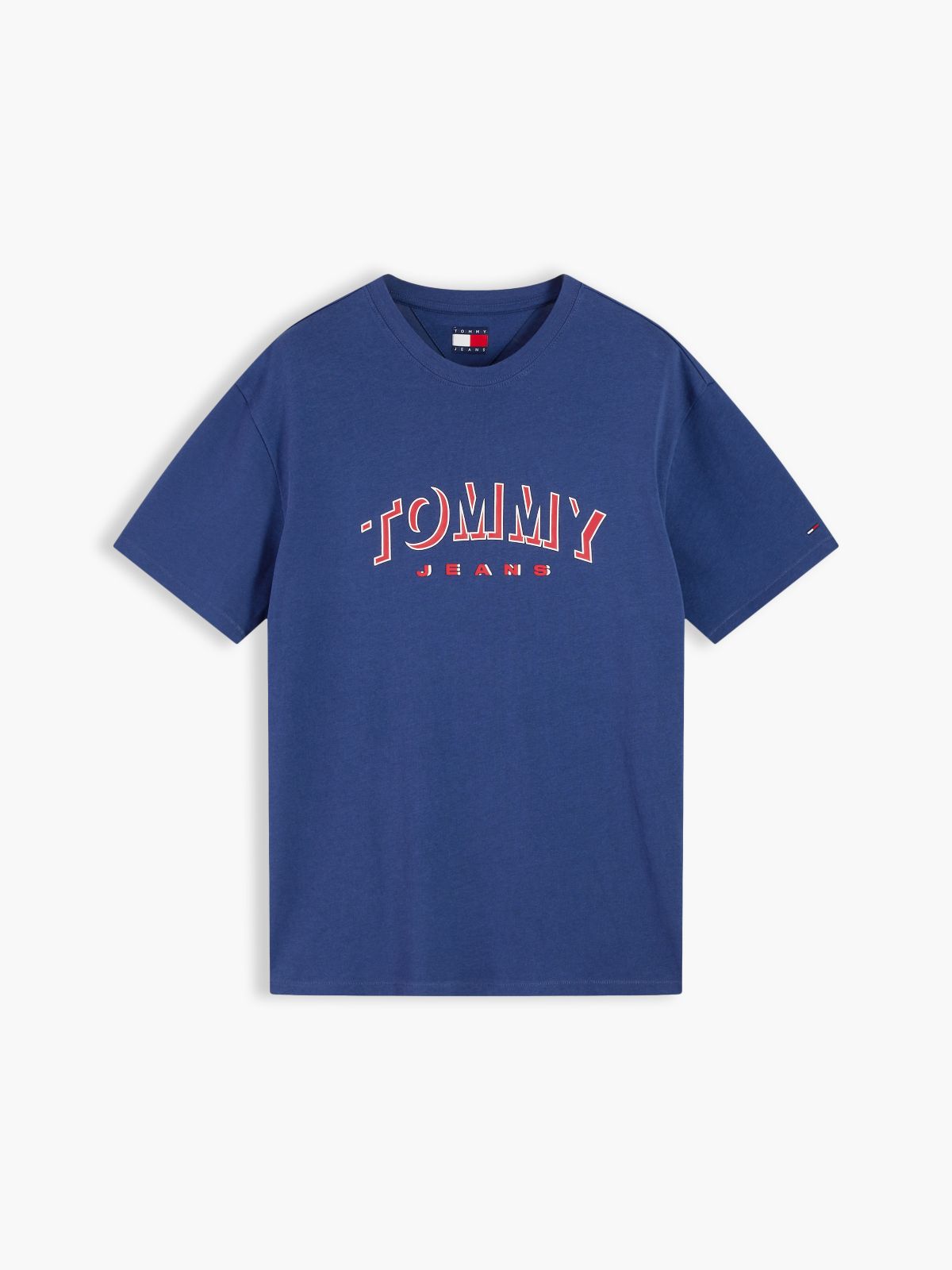 Tommy Jeans Shadow Logo T-Shirt — Basic Navy