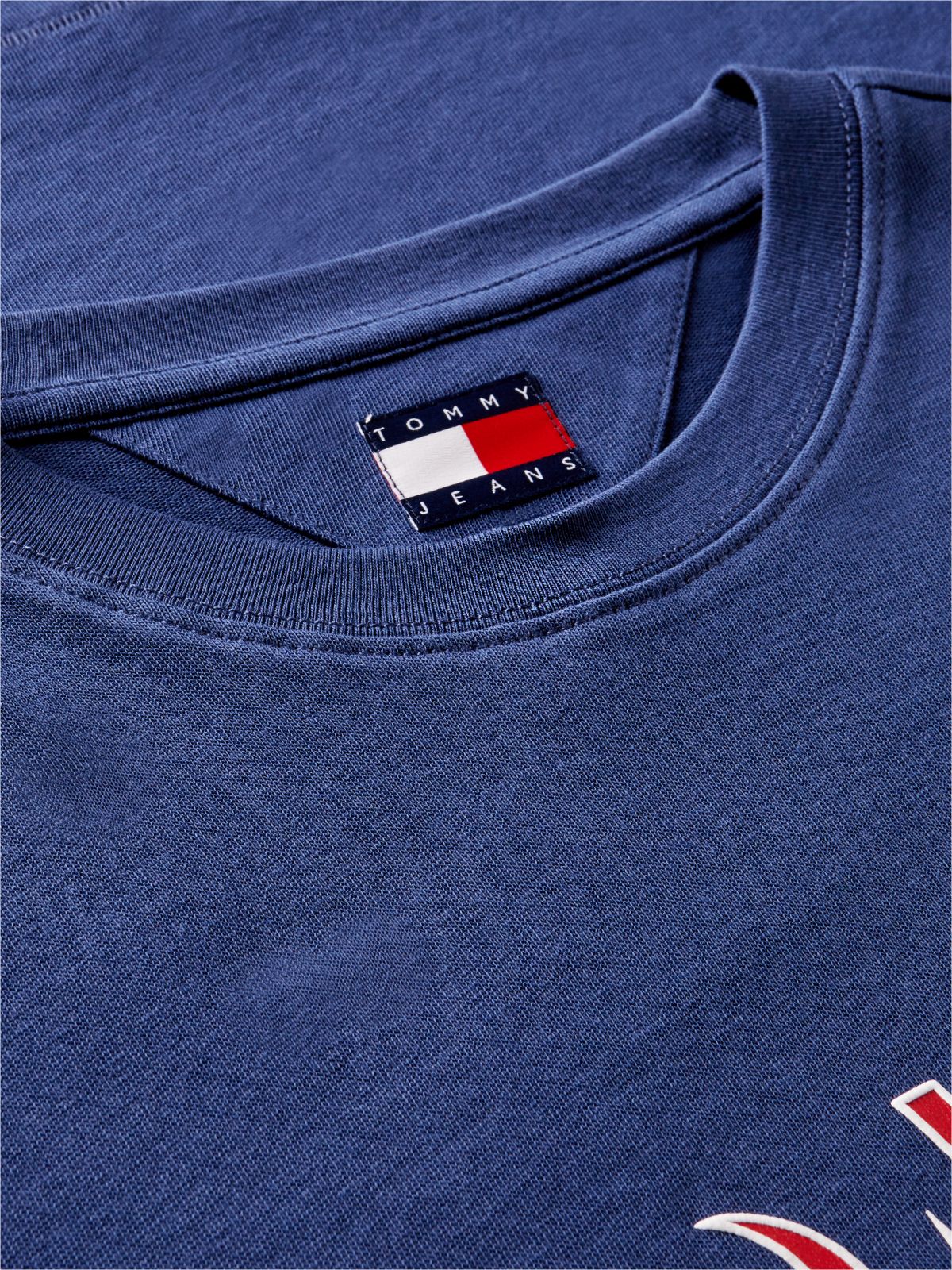 Tommy Jeans Shadow Logo T-Shirt — Basic Navy
