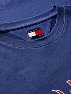 Tommy Jeans Shadow Logo T-Shirt — Basic Navy 6