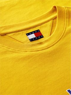 Tommy Jeans Shadow Logo T-Shirt — Countryside Yellow 6