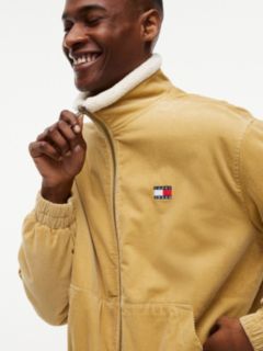 Tommy Jeans Corduroy Zip Jacket — Sandy Beige 3