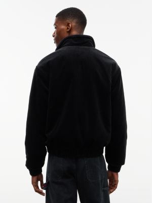 Мужская куртка Tommy Jeans Corduroy Zip, цвет: Чёрный — фото 5