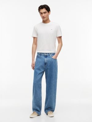 Мужские джинсы Tommy Jeans Baggy Jean, цвет: Средняя варка джинсовый — фото 2