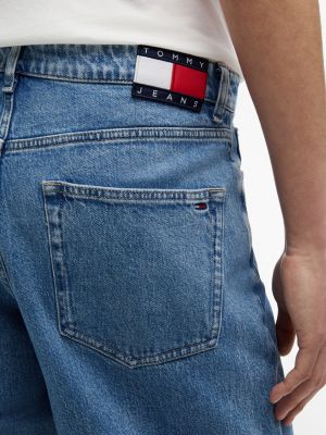 Мужские джинсы Tommy Jeans Baggy Jean, цвет: Средняя варка джинсовый — фото 3