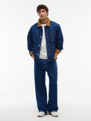 Мужские джинсы Tommy Jeans Baggy Jean, цвет: Тёмная варка — фото 2