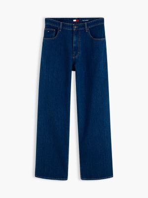 Мужские джинсы Tommy Jeans Baggy Jean, цвет: Тёмная варка — фото 7