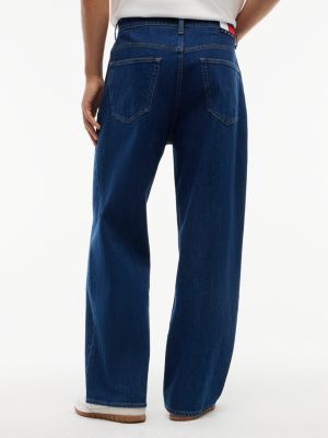 Мужские джинсы Tommy Jeans Baggy Jean, цвет: Тёмная варка — фото 6