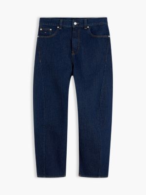 Мужские джинсы Tommy Jeans Barrel Jean, цвет: Джинсовый тёмный — фото 7