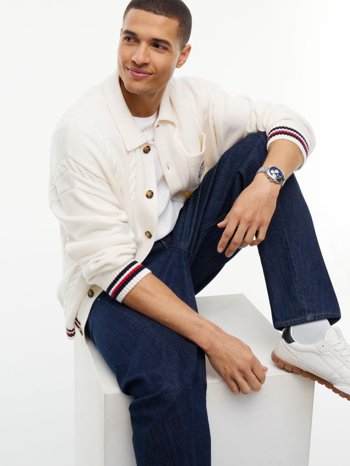 Tommy Jeans Barrel Jean — Denim Dark