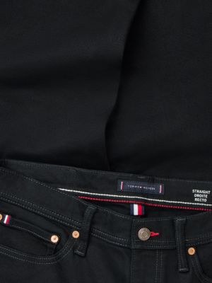 Мужские джинсы Tommy Jeans Loose Straight Jean, цвет: Джинсовый чёрный — фото 8