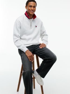 Мужские джинсы Tommy Jeans Loose Straight Jean, цвет: Джинсовый чёрный — фото 5