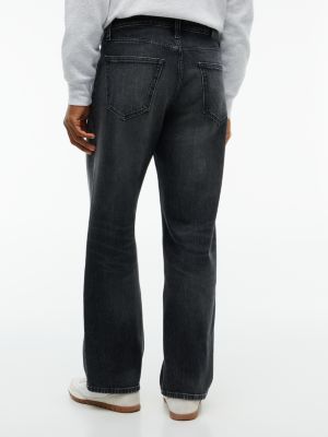 Мужские джинсы Tommy Jeans Loose Straight Jean, цвет: Джинсовый чёрный — фото 6