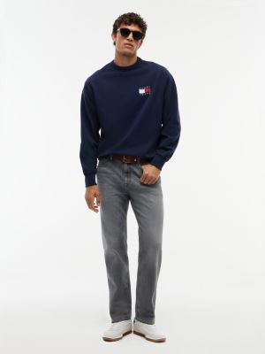 Мужские джинсы Tommy Jeans Tapered Relaxed Jean, цвет: Серый — фото 2