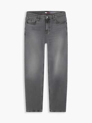 Мужские джинсы Tommy Jeans Tapered Relaxed Jean, цвет: Серый — фото 7