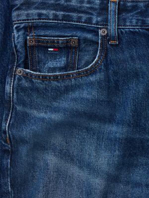Мужские джинсы Tommy Jeans Tapered Relaxed Jean, цвет: Средняя варка — фото 8