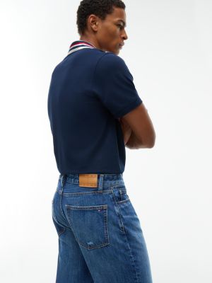 Мужские джинсы Tommy Jeans Tapered Relaxed Jean, цвет: Средняя варка — фото 4