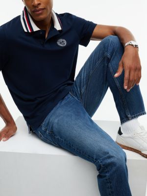 Мужские джинсы Tommy Jeans Tapered Relaxed Jean, цвет: Средняя варка — фото 5