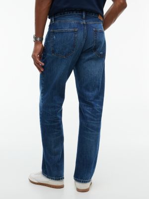 Мужские джинсы Tommy Jeans Tapered Relaxed Jean, цвет: Средняя варка — фото 6