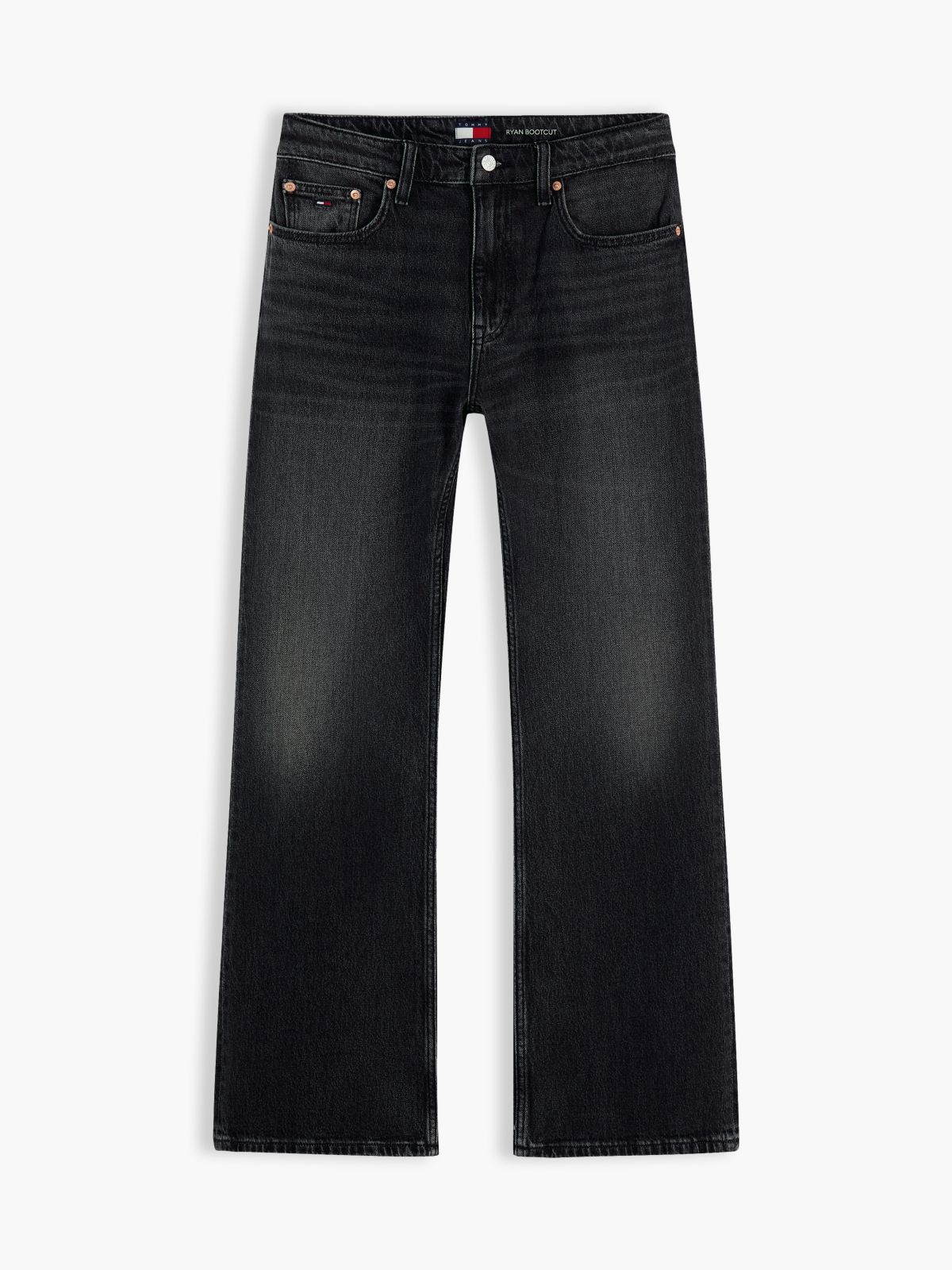 Tommy Jeans Slim Bootcut Jean — Black