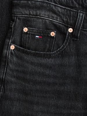 Мужские джинсы Tommy Jeans Slim Bootcut Jean, цвет: Чёрный — фото 8