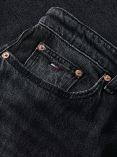 Tommy Jeans Slim Bootcut Jean — Black 9