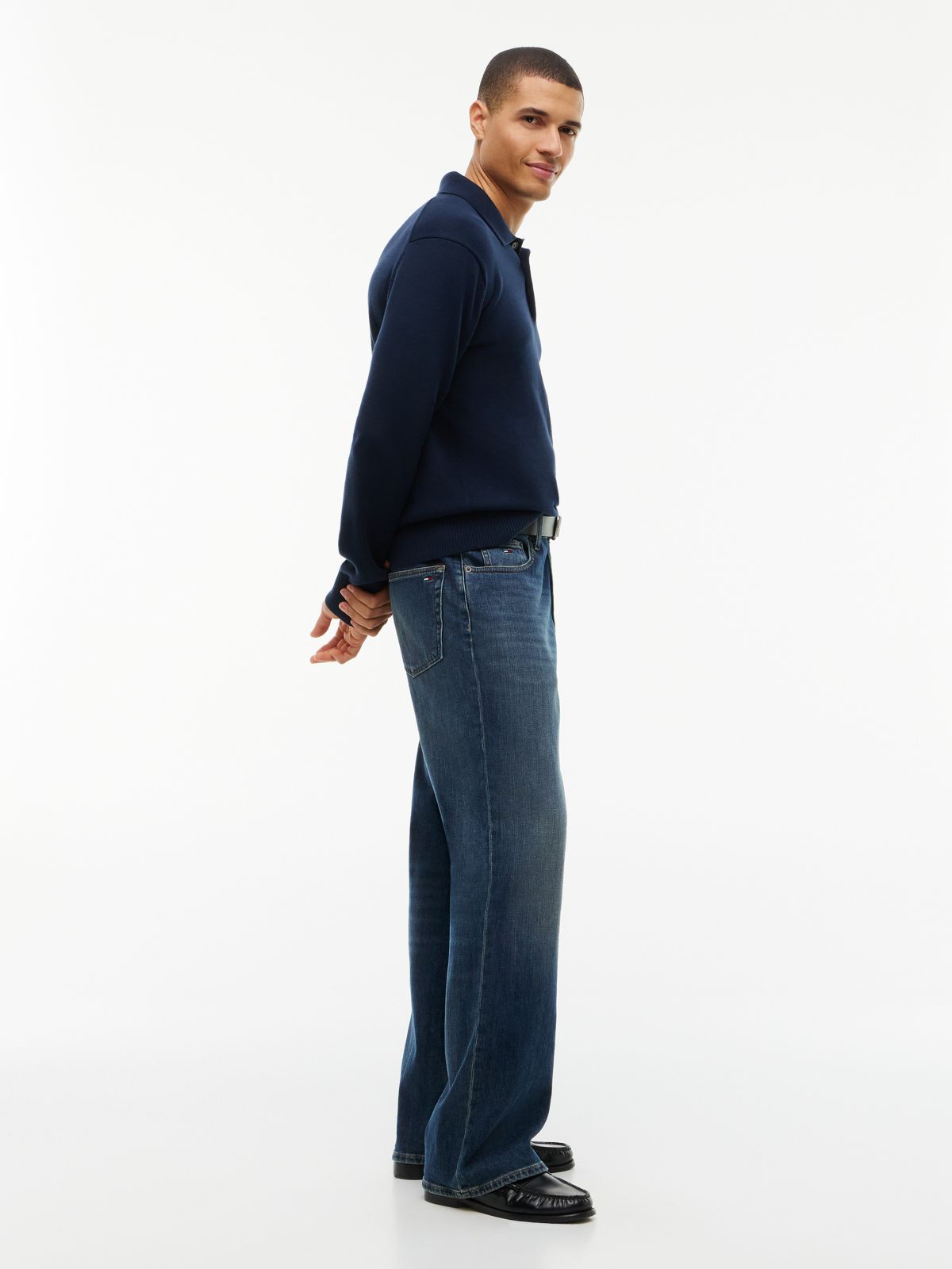 Tommy Jeans Slim Bootcut Jean — Denim Dark