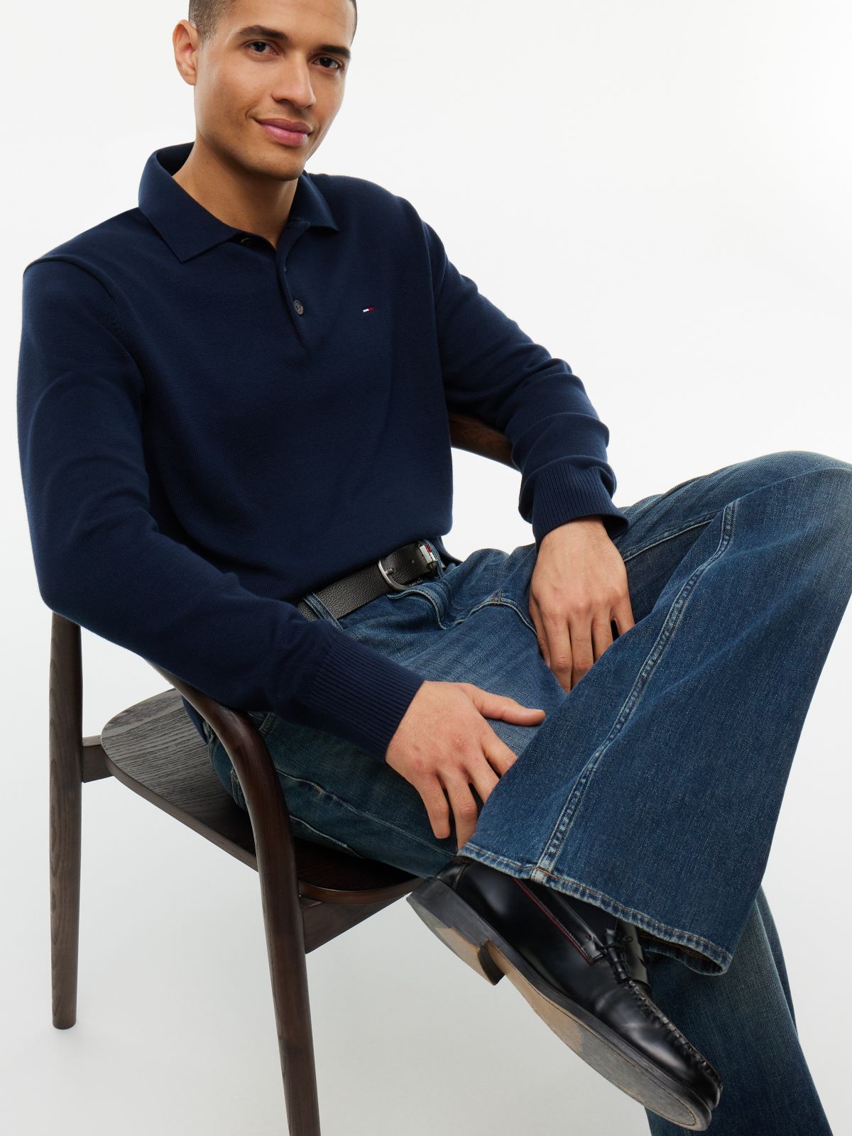 Tommy Jeans Slim Bootcut Jean — Denim Dark