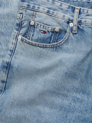 Мужские джинсы Tommy Jeans Lightweight Loose Jean, цвет: Светлая варка — фото 7