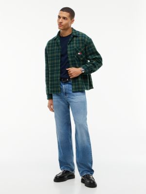 Мужские джинсы Tommy Jeans Distressed Loose Straight Jean, цвет: Средняя варка — фото 2