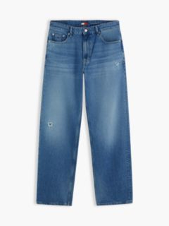 Tommy Jeans Distressed Loose Straight Jean — Medium Wash 7