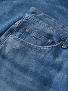 Tommy Jeans Distressed Loose Straight Jean — Medium Wash 9