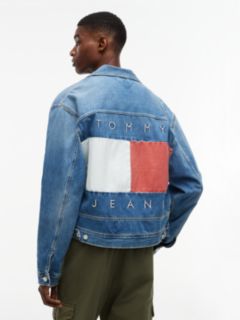 Tommy Jeans Archive Flag Denim Jacket — Medium Wash 4