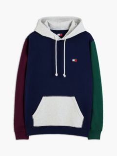 Tommy Jeans Bold Colorblock Hoodie — Blue Colorblock 5