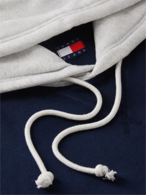Мужское худи Tommy Jeans Bold Colorblock, цвет: Синий — фото 6
