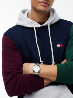 Tommy Jeans Bold Colorblock Hoodie — Blue Colorblock 3