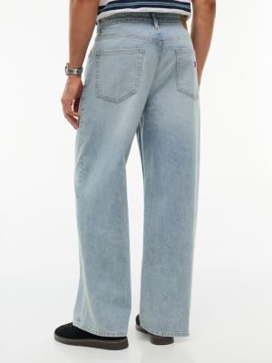 Мужские джинсы Tommy Jeans Baggy Jean, цвет: Джинсовый светлый — фото 5