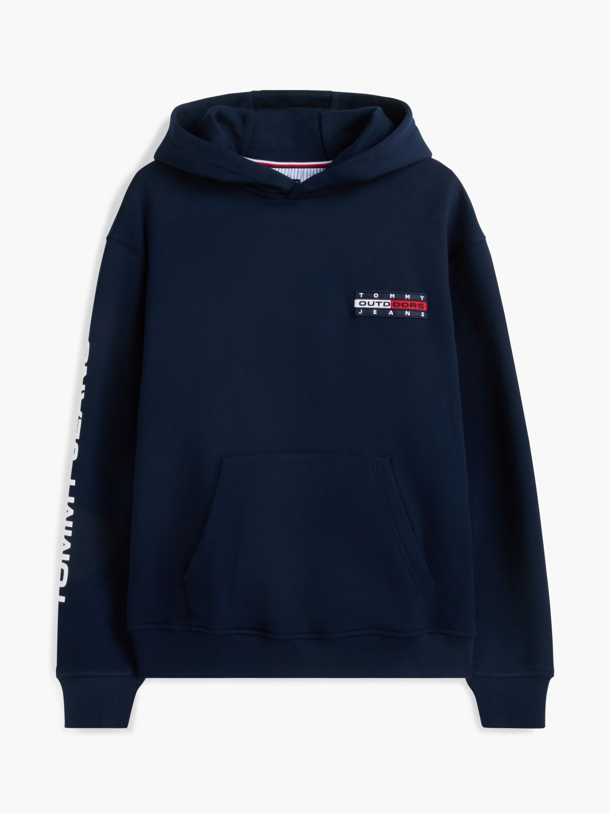 Tommy Jeans Multiflag Outdoor Logo Hoodie — Dark Blue